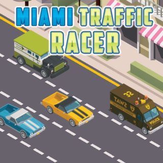 Spielen sie Miami Traffic Racer  🕹️ 🏁