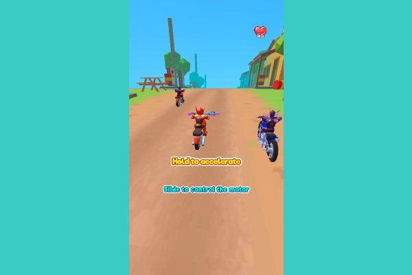 Mini Moto Speed Race 🕹️ 🏁 | Jeu de navigateur d'action de courses - Image 1