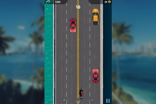 Moto Race City 🕹️ 🏁 | Arcade Rennsport Kostenloses Browserspiel - Bild 1