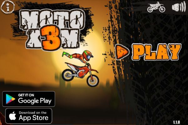 Moto X3M 🕹️ 🏁 | Jogo de navegador de corridas com física - Imagem 1