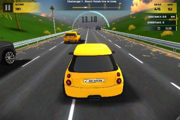 Mr Racer Car Racing 🕹️ 🏁 | Arcade Rennsport Kostenloses Browserspiel - Bild 2