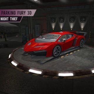 Jugar Parking Fury 3D Night Thief  🕹️ 🏁