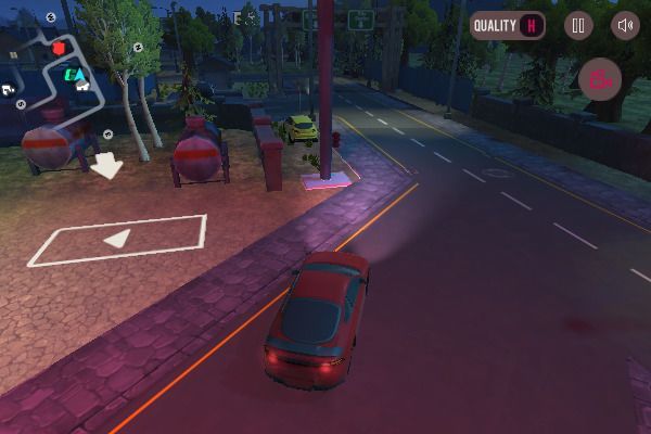 Parking Fury 3D Night Thief 🕹️ 🏁 | Free Arcade Racing Browser Game - Image 1