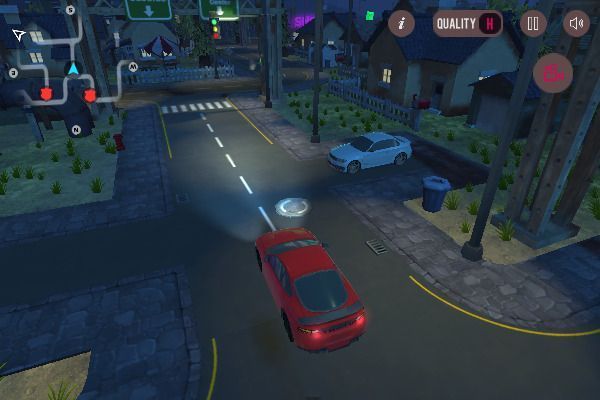 Parking Fury 3D Night Thief 🕹️ 🏁 | Free Arcade Racing Browser Game - Image 2