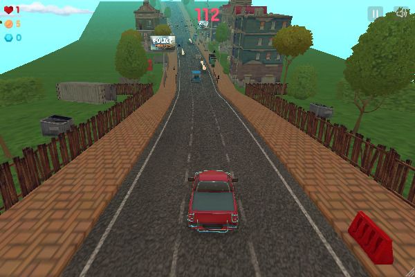 Police Endless Car 🕹️ 🏁 | Free Arcade Racing Browser Game - Image 1