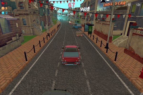 Police Endless Car 🕹️ 🏁 | Jeu de navigateur d'arcade de courses - Image 3