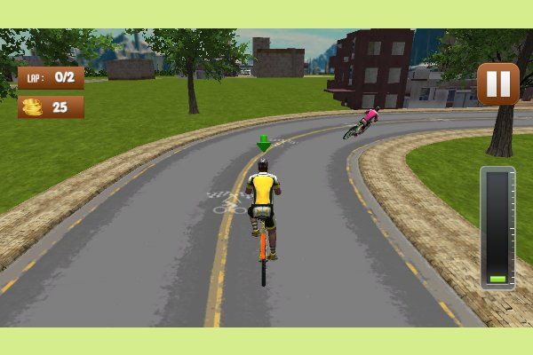Pro Cycling 3D Simulator 🕹️ 🏁 | Juego de navegador arcade de carreras - Imagen 3