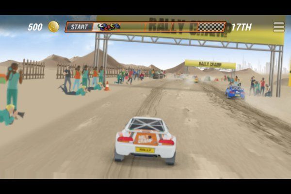 Rally Champ 🕹️ 🏁 | Jeu de navigateur d'arcade de courses - Image 1