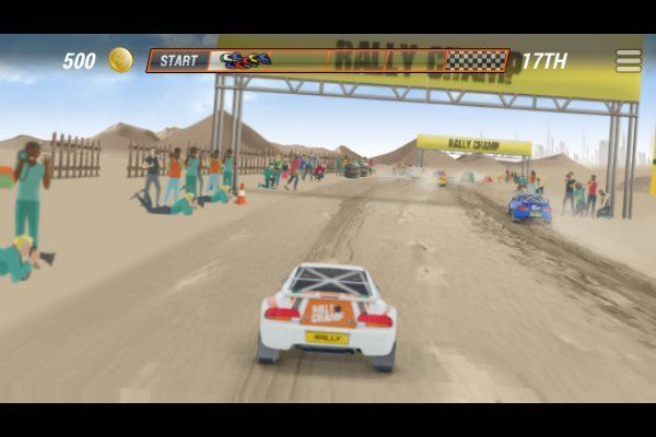 Rally Champ 🕹️ 🏁 | Jogo de navegador arcade de corridas - Imagem 1