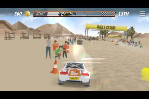 Rally Champ 🕹️ 🏁 | Juego de navegador arcade de carreras - Imagen 2