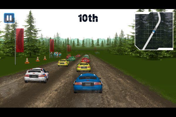 Rally Champion Advanced 🕹️ 🏁 | Jeu de navigateur d'arcade de courses - Image 1