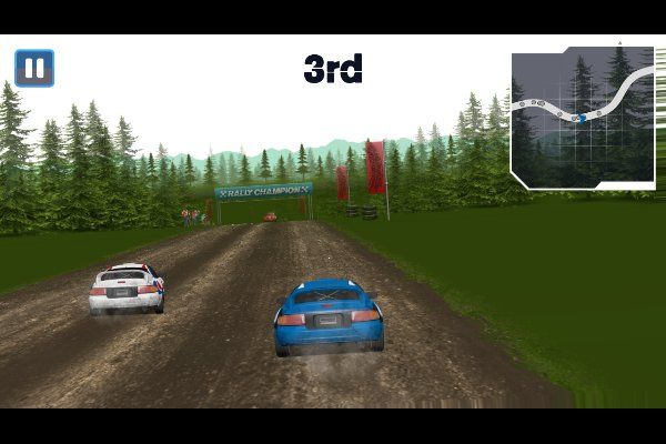 Rally Champion Advanced 🕹️ 🏁 | Arcade Rennsport Kostenloses Browserspiel - Bild 3