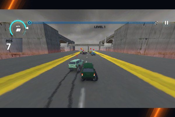 Road Fury Racing 🕹️ 🏁 | Jeu de navigateur d'arcade de courses - Image 1