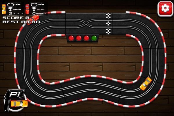 Slot Car Racing 🕹️ 🏁 | Jogo de navegador arcade de corridas - Imagem 2