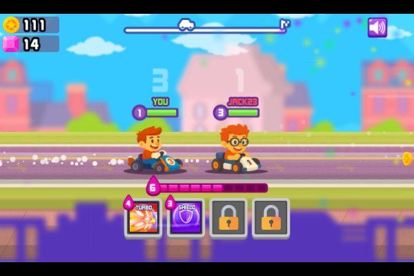 Super Racing 🕹️ 🏁 | Free Arcade Racing Browser Game - Image 2