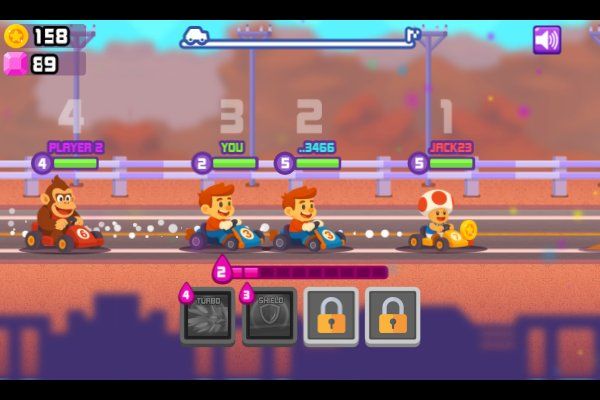 Super Racing 🕹️ 🏁 | Free Arcade Racing Browser Game - Image 3