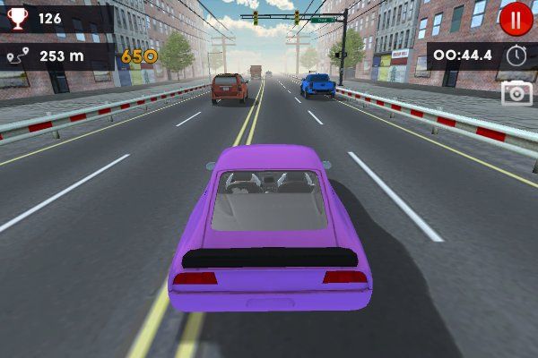 Traffic Racing 🕹️ 🏁 | Jogo de navegador arcade de corridas - Imagem 1