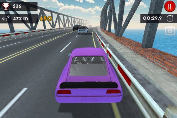 Traffic Racing 🕹️ 🏁 | Jogo de navegador arcade de corridas - Imagem 2