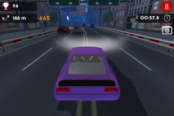 Traffic Racing 🕹️ 🏁 | Jogo de navegador arcade de corridas - Imagem 3