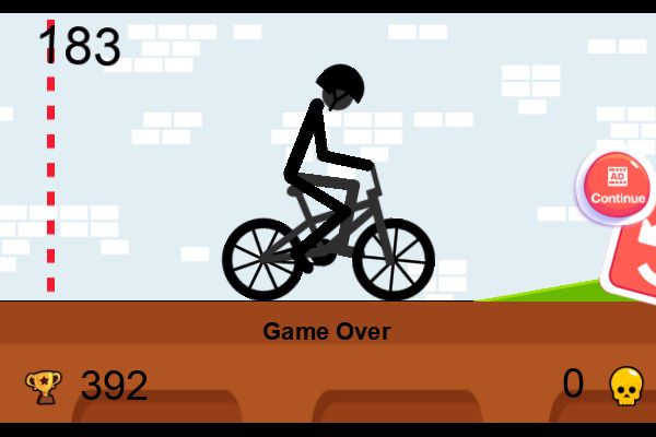 Wheelie Bike 2 🕹️ 🏁 | Gioco per browser casual di corse - Immagine 1