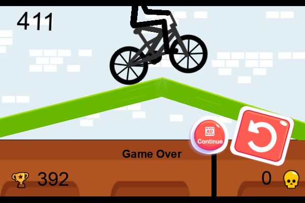 Wheelie Bike 2 🕹️ 🏁 | Gioco per browser casual di corse - Immagine 2