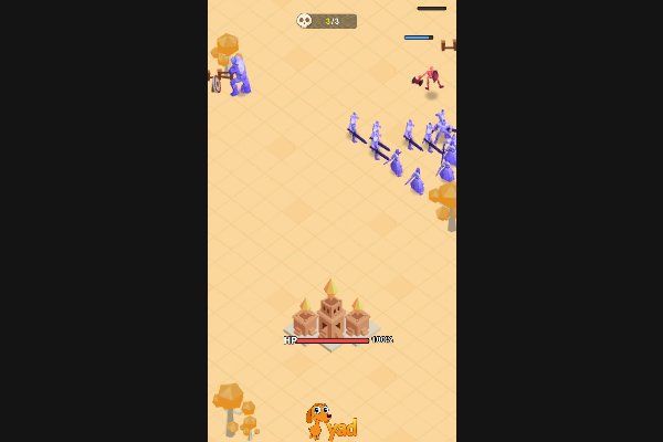 Castle Defense Line 🕹️ 🏰 | Free Strategy Casual Browser Game - Image 3