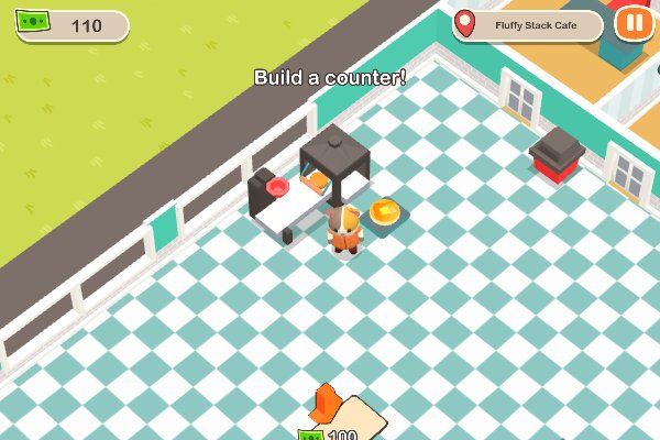 Cat Pancake Diner 🕹️ 🏰 | Juego de navegador de estrategia casual - Imagen 2