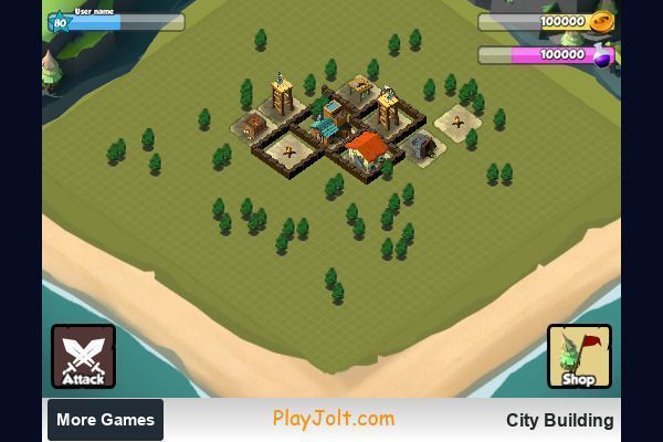 City Building 🕹️ 🏰 | Gioco per browser di strategia di logica - Immagine 1