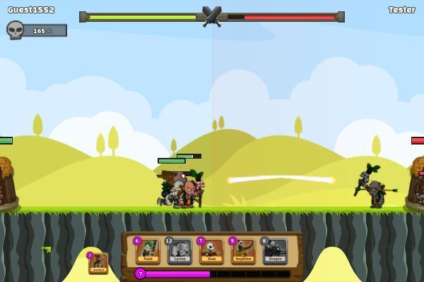 Clash of Goblins 🕹️ 🏰 | Strategie Abenteuer Kostenloses Browserspiel - Bild 3