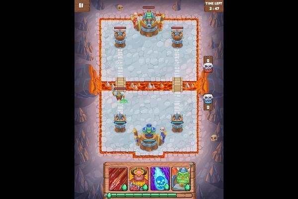 Clash of Warlord Orcs 🕹️ 🏰 | Gioco per browser di strategia di logica - Immagine 2