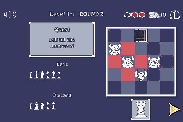 Dungeon Chess 🕹️ 🏰 | Juego de navegador de estrategia de cartas - Imagen 3