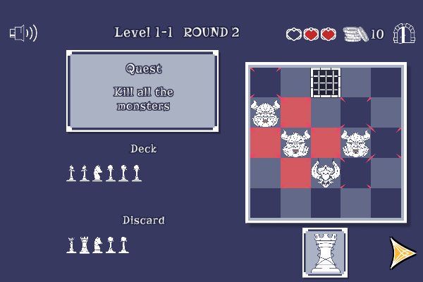 Dungeon Chess 🕹️ 🏰 | Gioco per browser di strategia di carte - Immagine 3