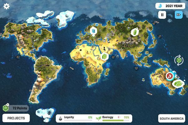 ECO inc. Save the Earth Planet 🕹️ 🏰 | Strategie Logik Kostenloses Browserspiel - Bild 2