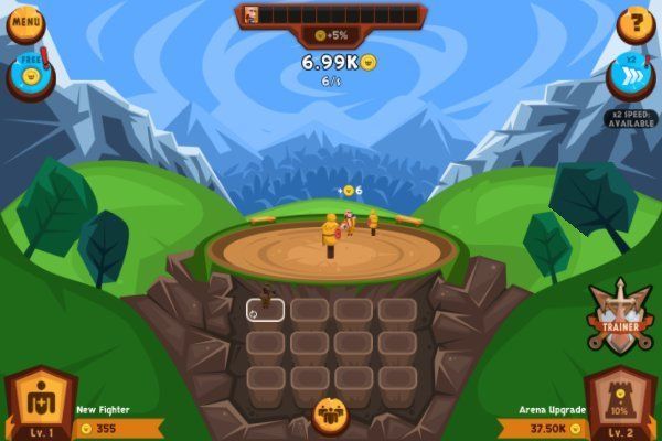 EvoHero Idle Gladiators 🕹️ 🏰 | Free Strategy Arcade Browser Game - Image 1