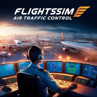 Jouer au Flight Sim Air Traffic Control  🕹️ 🏰