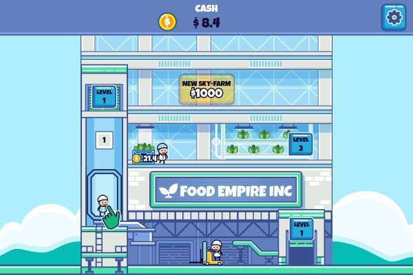 Food Empire Inc 🕹️ 🏰 | Strategie Casual Kostenloses Browserspiel - Bild 3