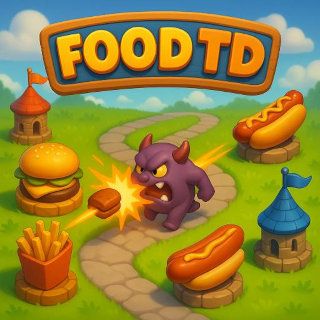 Jogar Food Tower Defense  🕹️ 🏰