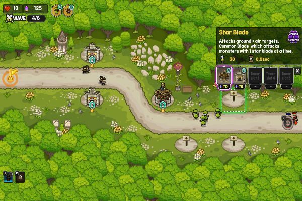 Gold Tower Defense 🕹️ 🏰 | Gioco per browser da tavolo di strategia - Immagine 2