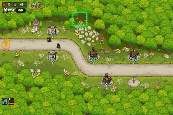 Gold Tower Defense 🕹️ 🏰 | Jogo de navegador de tabuleiro de estratégia - Imagem 3