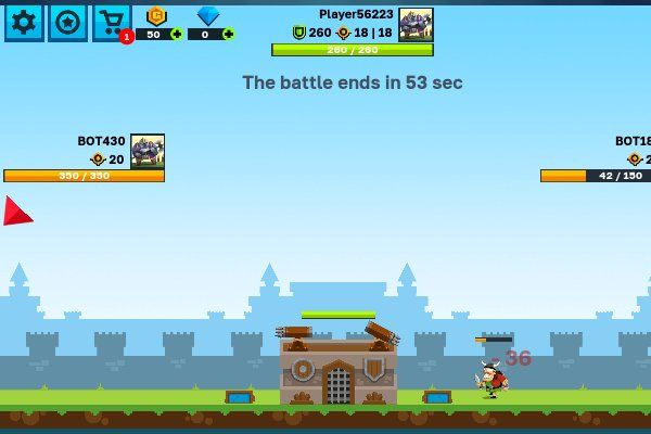 Heroes Towers 🕹️ 🏰 | Free Strategy Casual Browser Game - Image 1