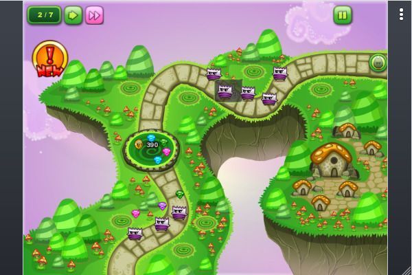 Keeper of the Grove 🕹️ 🏰 | Strategie Action Kostenloses Browserspiel - Bild 2