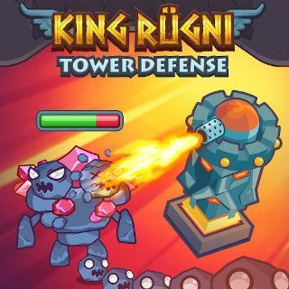 Jogar King Rugni Tower Defense  🕹️ 🏰