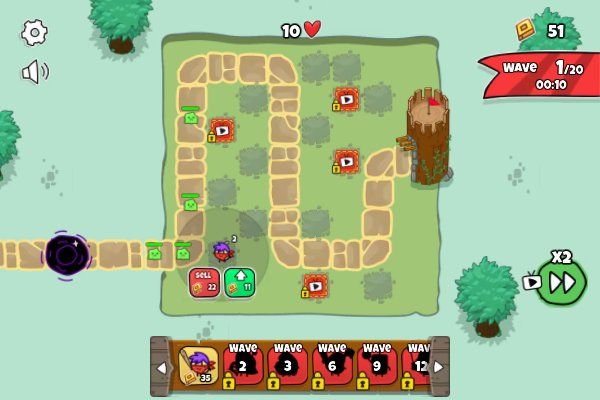 Limited Defense 🕹️ 🏰 | Gioco per browser di strategia casual - Immagine 1