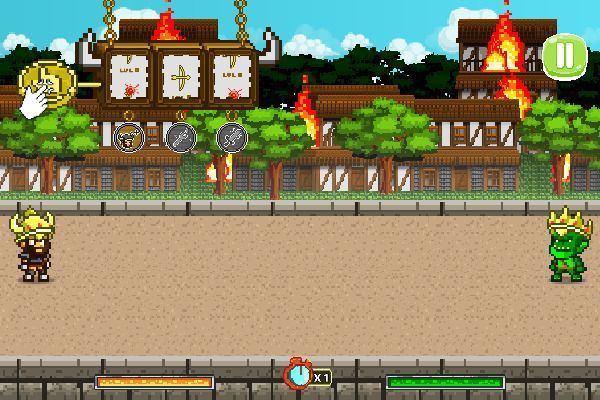 Mini Fighters: Quest & Battle 🕹️ 🏰 | Free Strategy Adventure Browser Game - Image 2