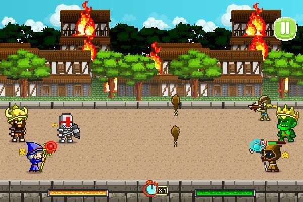 Mini Fighters: Quest & Battle 🕹️ 🏰 | Free Strategy Adventure Browser Game - Image 3