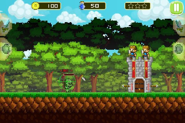 Mini Guardians Castle Defense 🕹️ 🏰 | Arcade Strategie Kostenloses Browserspiel - Bild 1