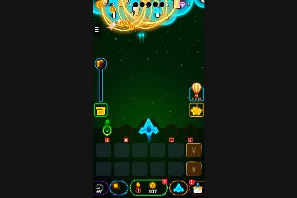 Neon Blast 🕹️ 🏰 | Free Strategy Casual Browser Game - Image 1