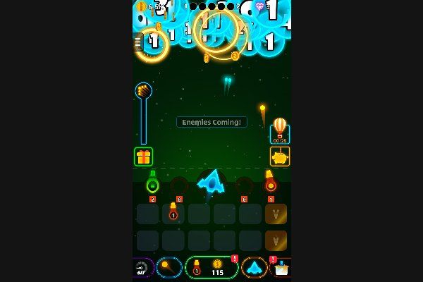 Neon Blast 🕹️ 🏰 | Free Strategy Casual Browser Game - Image 2