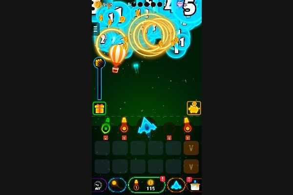 Neon Blast 🕹️ 🏰 | Free Strategy Casual Browser Game - Image 3