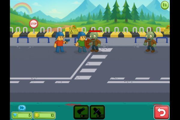 Obby vs Zombies 🕹️ 🏰 | Free Strategy Casual Browser Game - Image 2